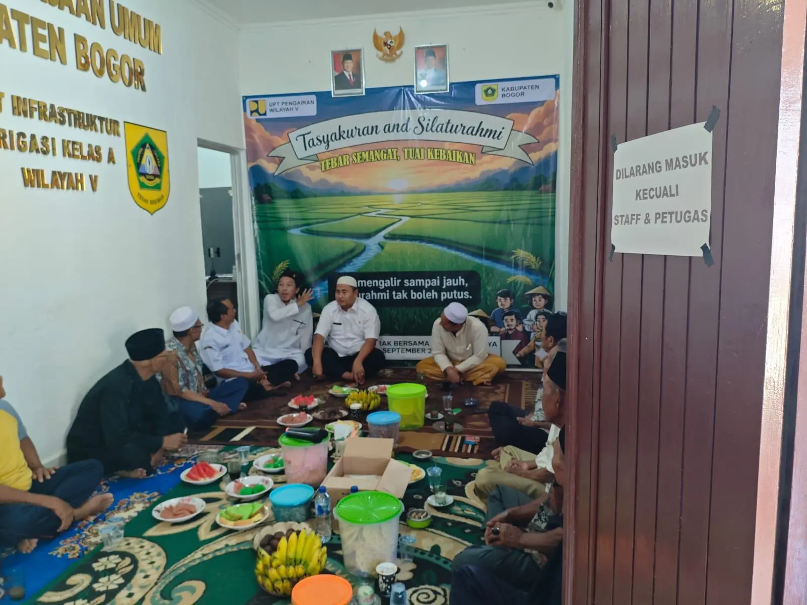 UPT Irigasi Wilayah V Gelar Doa Bersama dan Santunan Anak Yatim Sekaligus Syukuran PPPK
