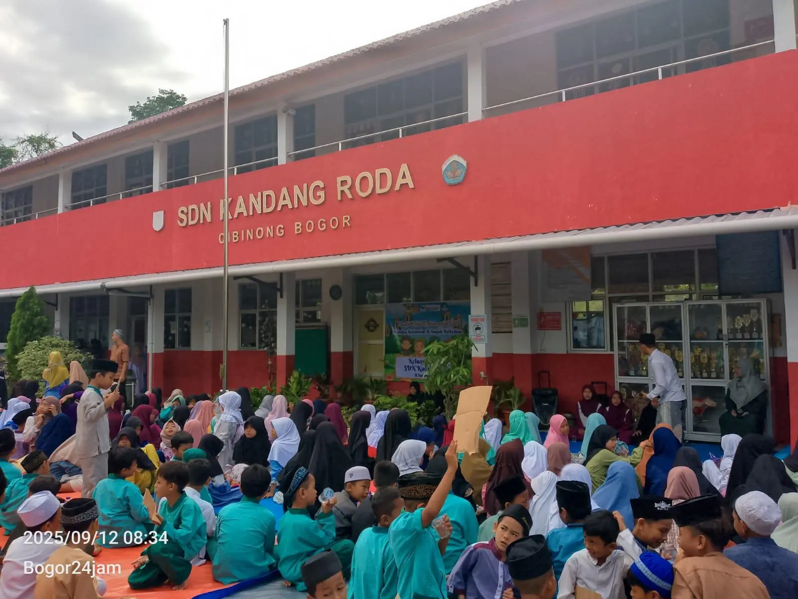 SDN Kandangroda Peringati Maulid Nabi Muhammad SAW, Gaungkan Perdamaian dalam Perbedaan