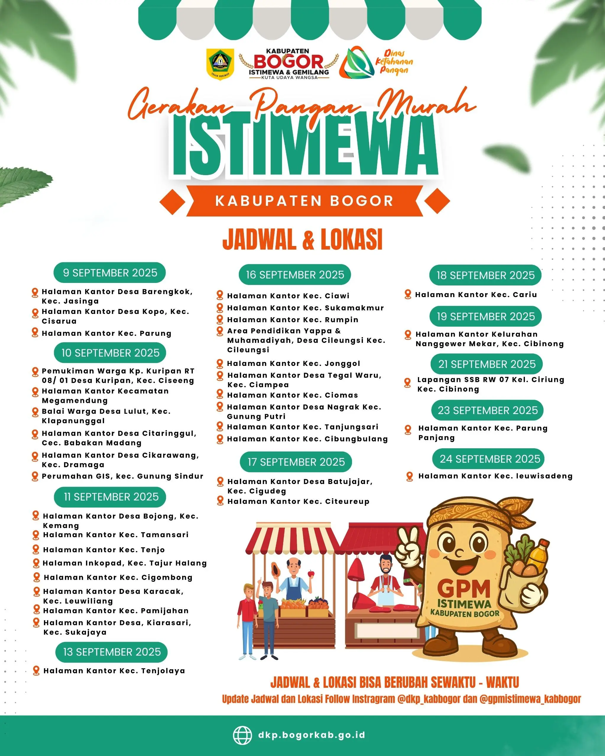 Rudy Susmanto: GPM Jadi Solusi Stabilitas Harga dan Ketahanan Pangan di Kabupaten Bogor