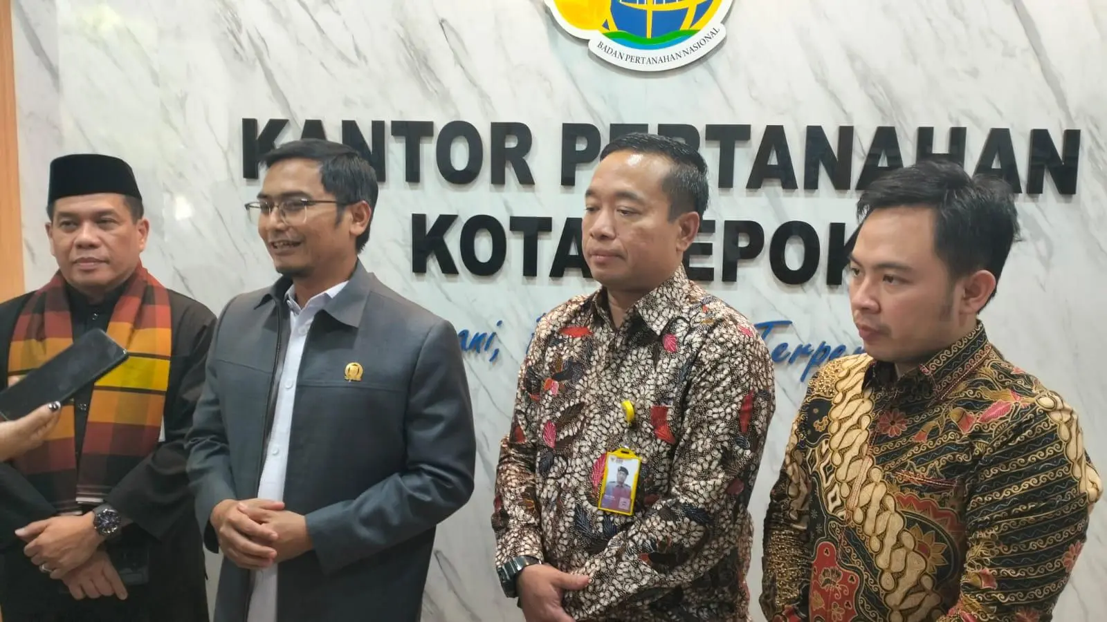 BPN Depok Resmikan Layanan Peralihan Hak Tanah Elektronik