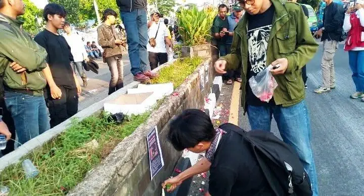 Aksi Solidaritas BEM FISIP Unida di Ciawi: Kritik Kekerasan Aparat