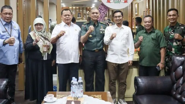 DPRD Depok Terima Kunjungan KKL Seskoad, Bahas Dukungan Program Makan Bergizi Gratis