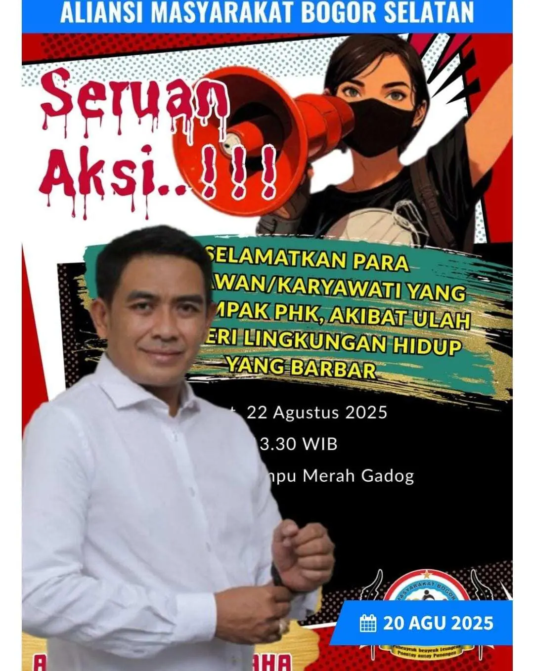 Ribuan Warga Bogor Selatan Siap Turun ke Jalan Tolak Penyegelan Usaha di Puncak