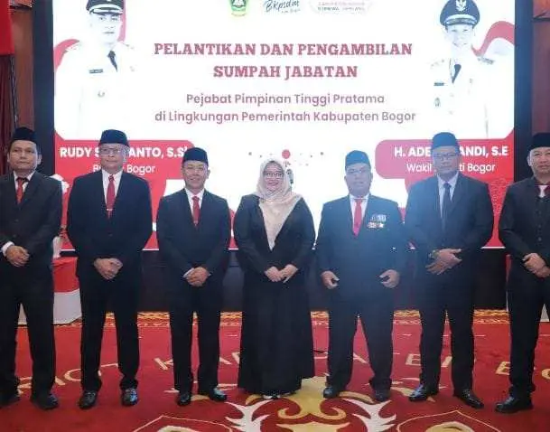 Bupati Bogor Lantik Pejabat Eselon II, Siap Perkuat Kinerja Pemkab