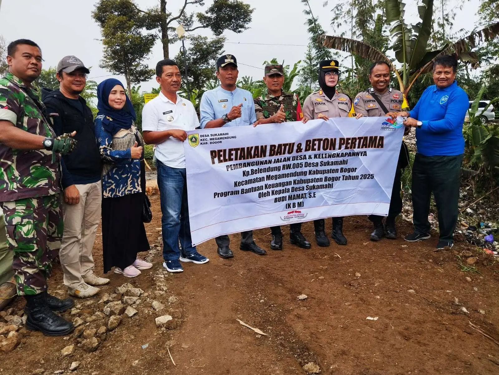 Akses Baru Sukamahi–Sukamaju Resmi Dibangun, Potensi Pertanian Siap Tumbuh