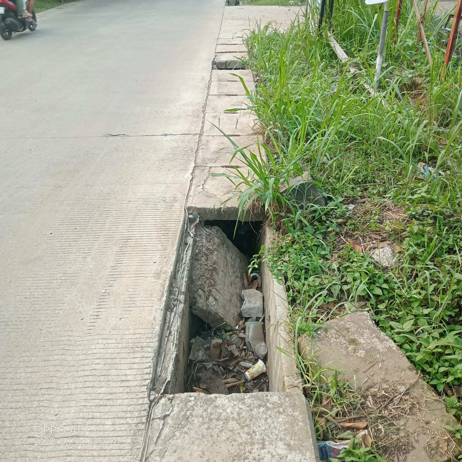 Proyek U-Ditch di Bilabong Asal Jadi