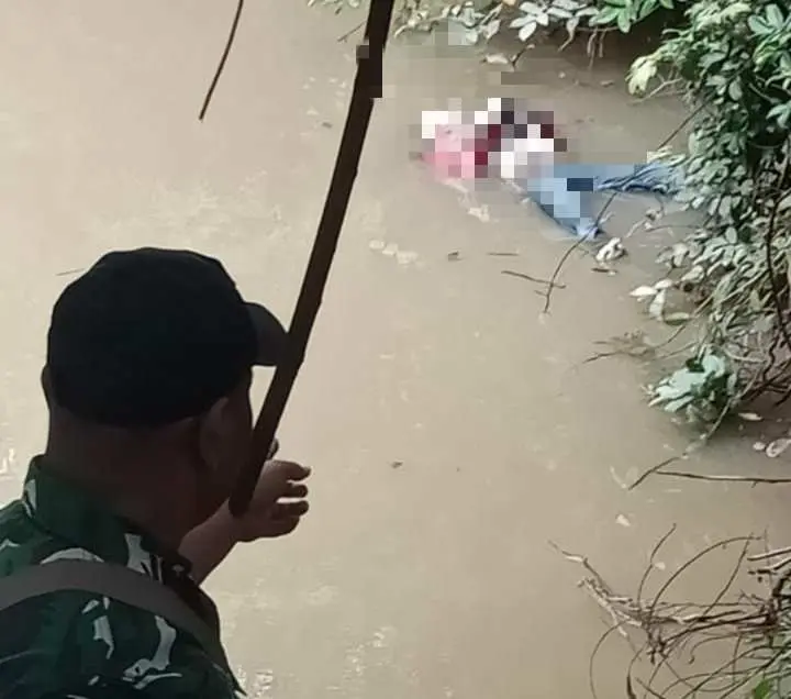 Tragis! Pandra Apriliadi Ditemukan Meninggal di Sungai Desa Banjar Negeri