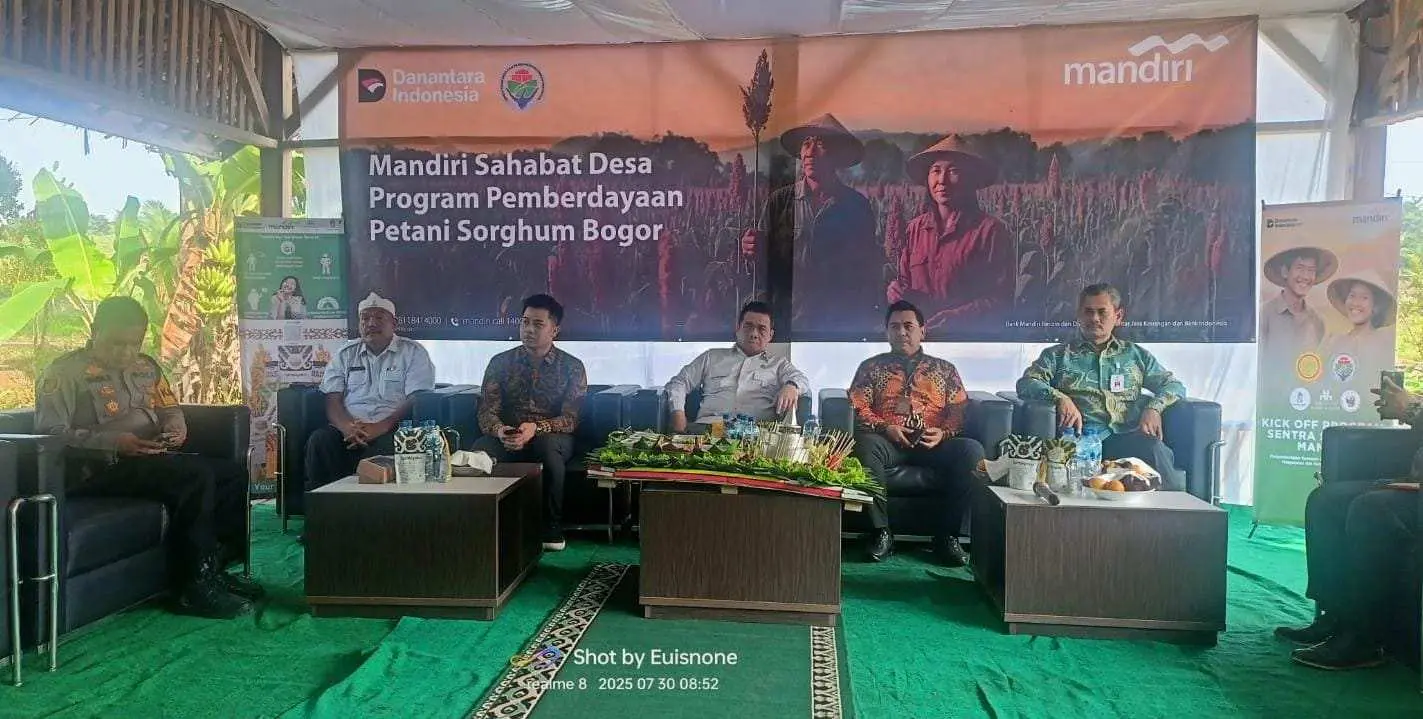 Mandiri Sahabat Desa Dukung Ketahanan Pangan: Sorgum Jasinga Jadi Simbol Harapan Baru