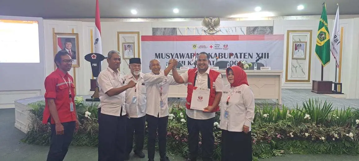 Indra Fermanto Terpilih Jadi Ketua PMI Kabupaten Bogor 2025–2030