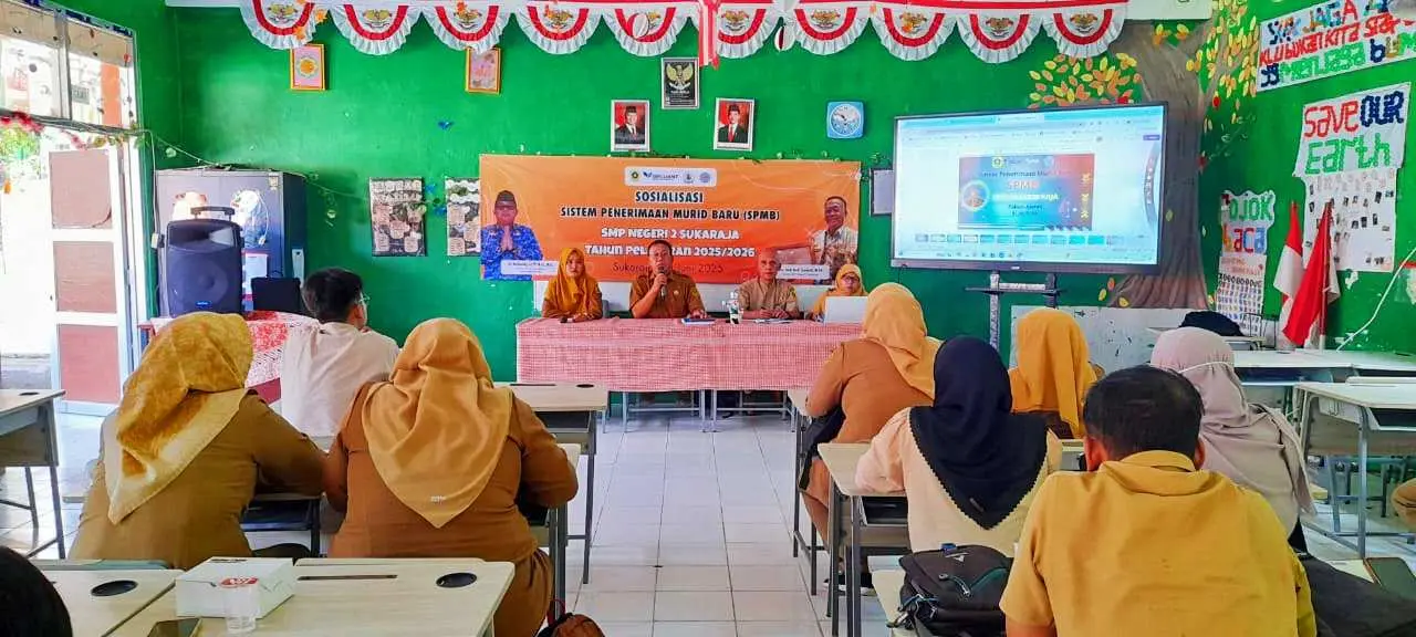 SMPN 2 Sukaraja Gelar Sosialisasi SPMB 2025, Pastikan Proses Penerimaan Murid Baru Lebih Transparan dan Adil
