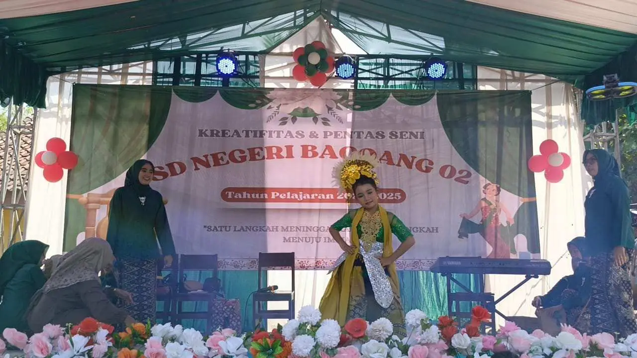 Penuh Semangat dan Harapan, SDN Bagoang 02 Gelar Perpisahan Siswa Kelas VI