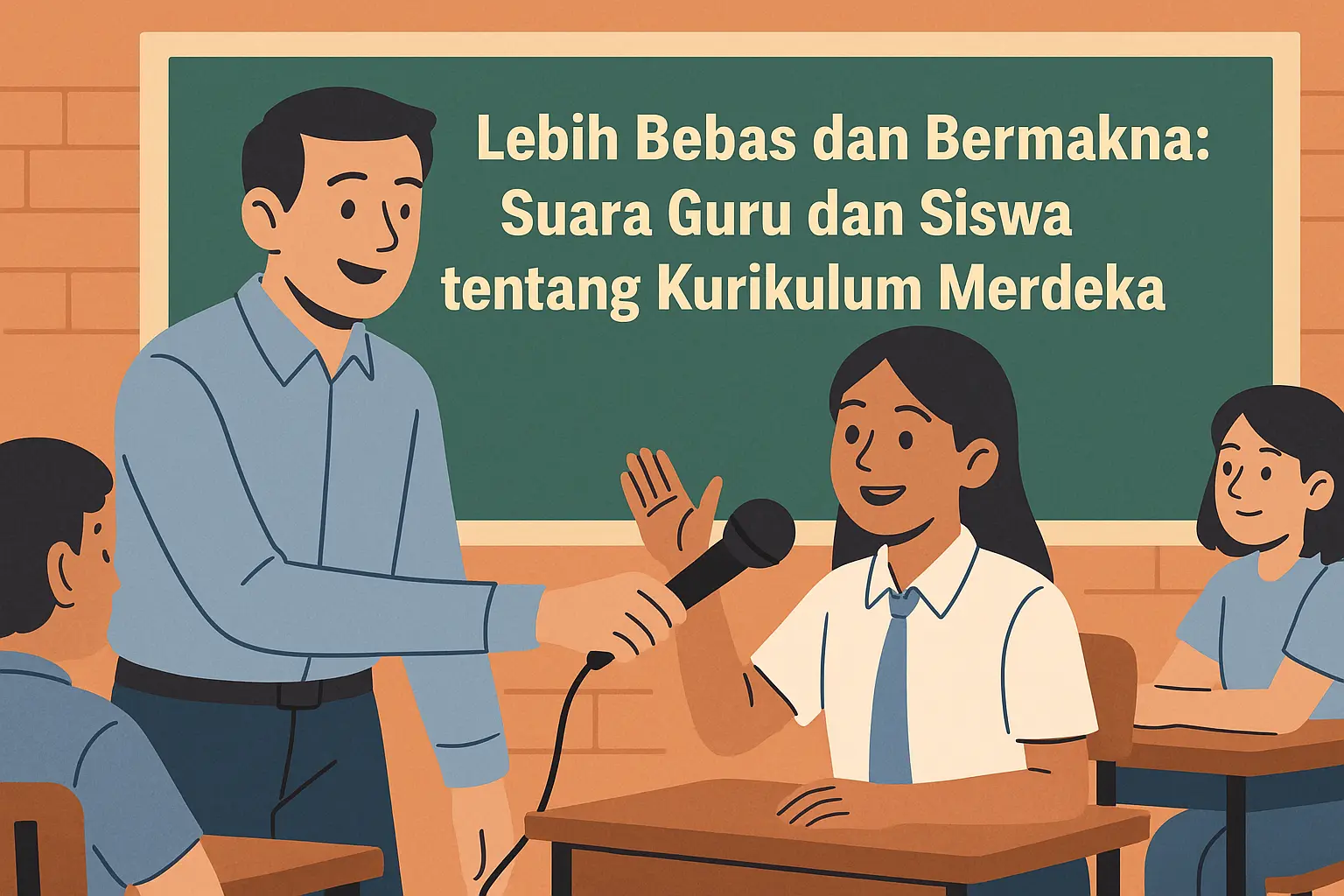 Lebih Bebas dan Bermakna: Suara Guru dan Siswa tentang Kurikulum Merdeka