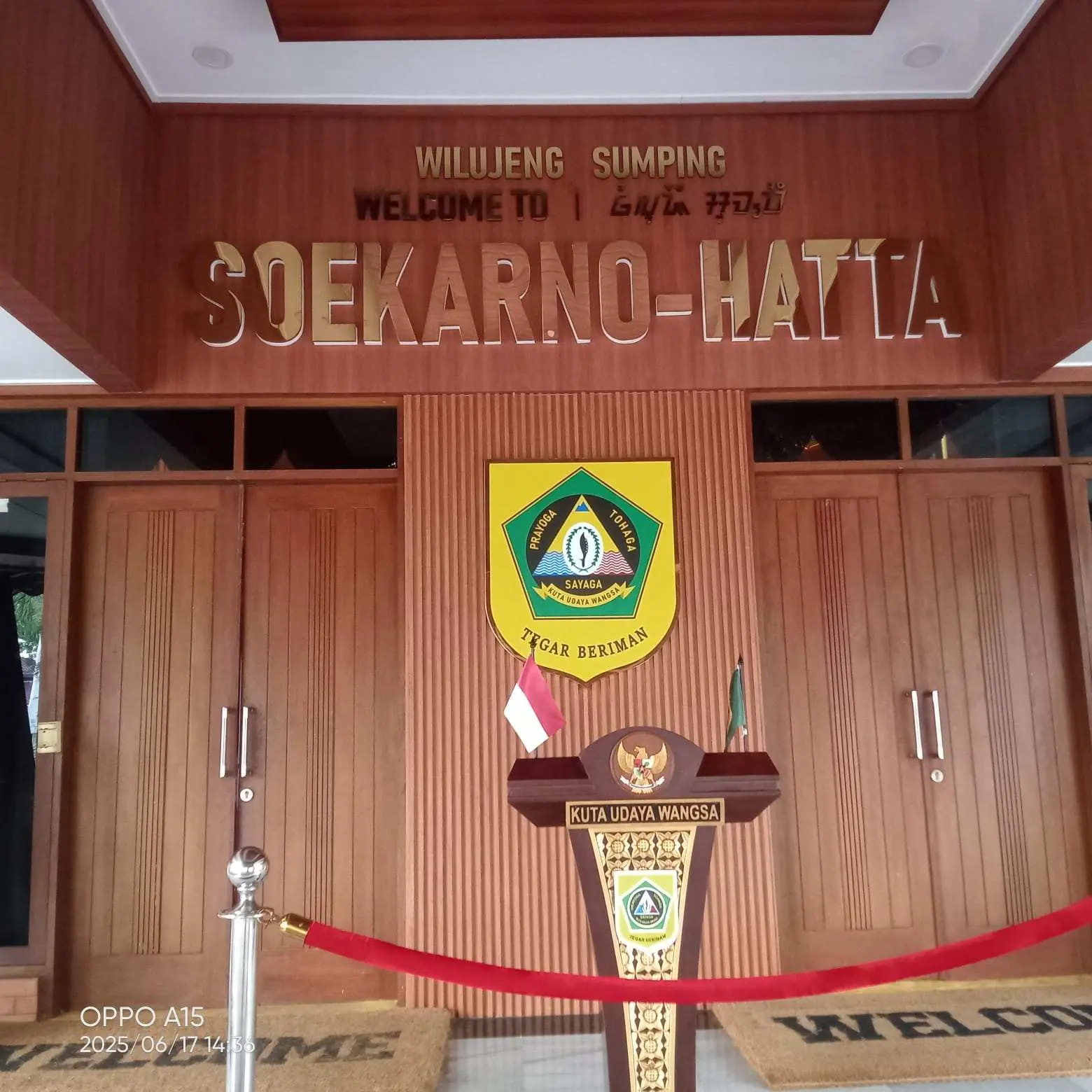 Semangat Soekarno-Hatta Hidup di Pendopo Kabupaten Bogor, Simbol Keteguhan dan Semangat Kebangsaan