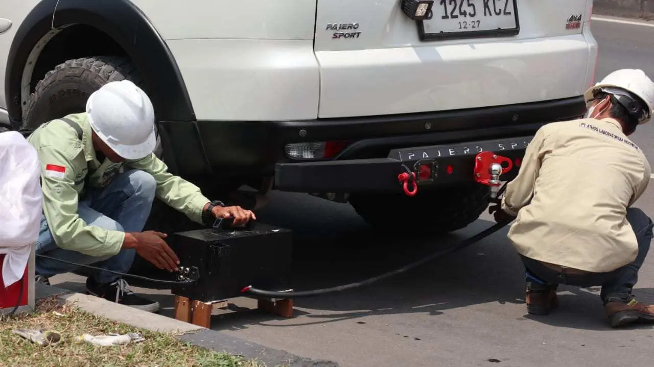 DLH Kabupaten Bogor Gelar Uji Emisi Gratis di Kabogorfest 2025