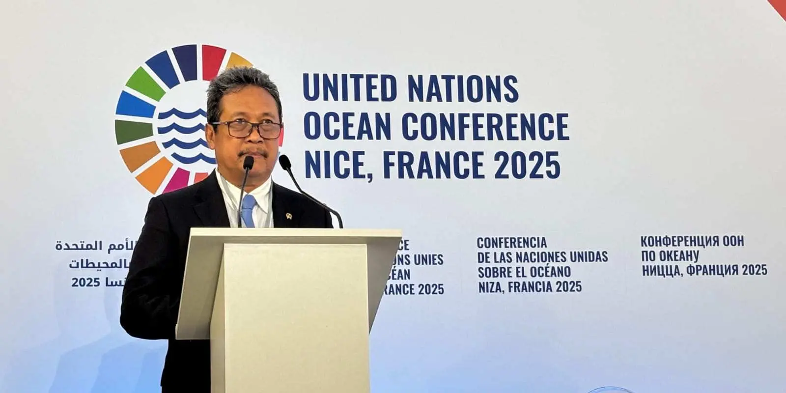 Di UNOC-3 Prancis, Indonesia Tegaskan Kepemimpinan dalam Ekonomi Biru Global