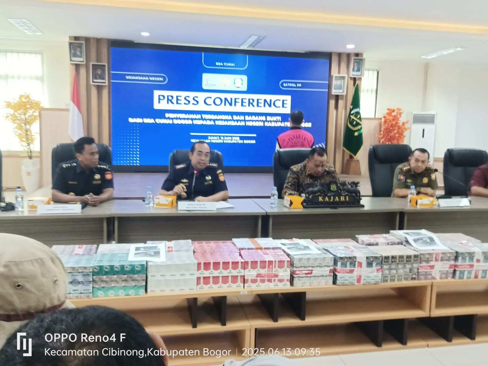 Sinergi POL PP dan Bea Cukai Bogor Gebuk Rokok Ilegal, 2,5 Juta Batang Disita, Negara Selamatkan Miliaran Rupiah!