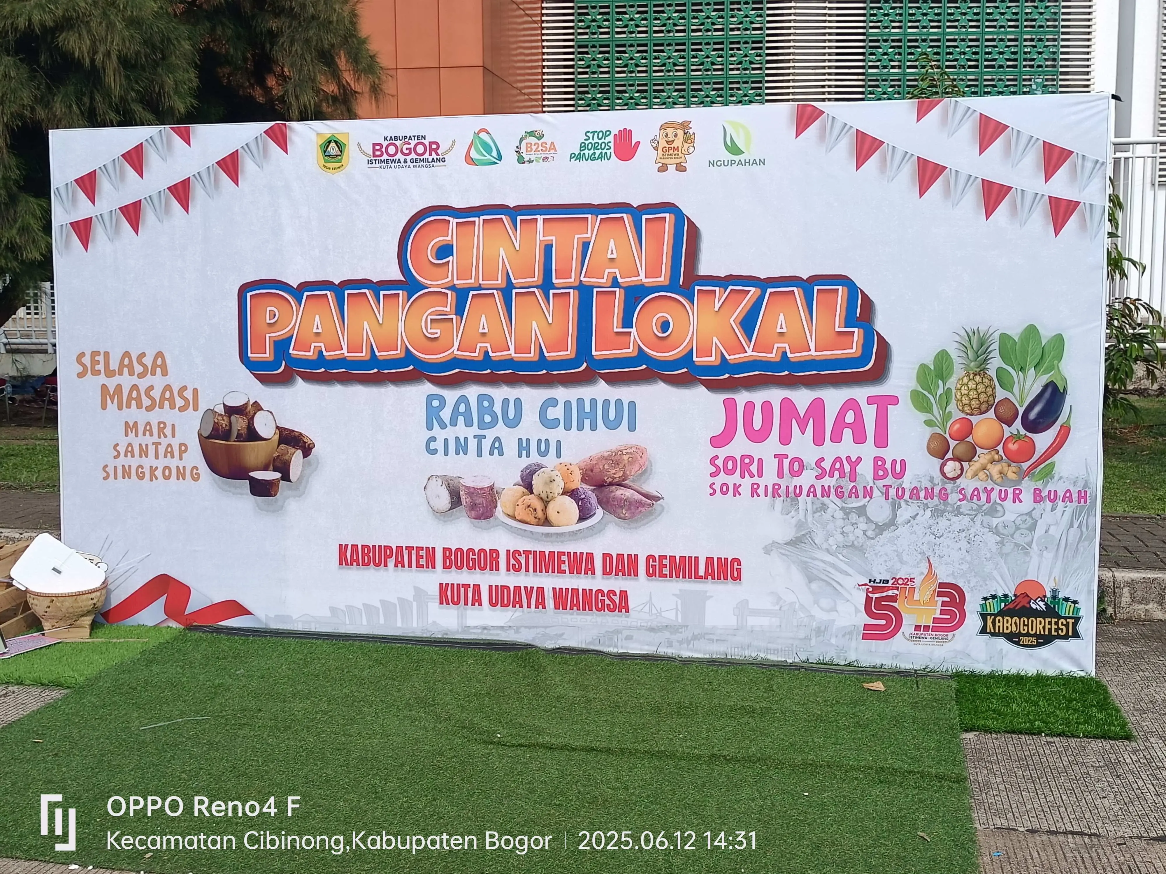 Kabogor Fest 2025: DKP Bogor Gaungkan Semangat Cinta Pangan Lokal