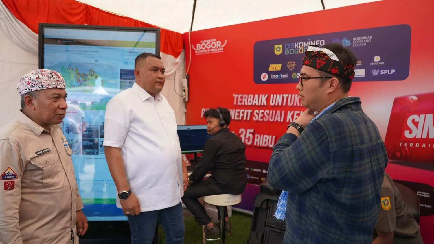 Diskominfo Hadirkan Wifi Gratis dan Layanan 112 di Kabogorfest 2025