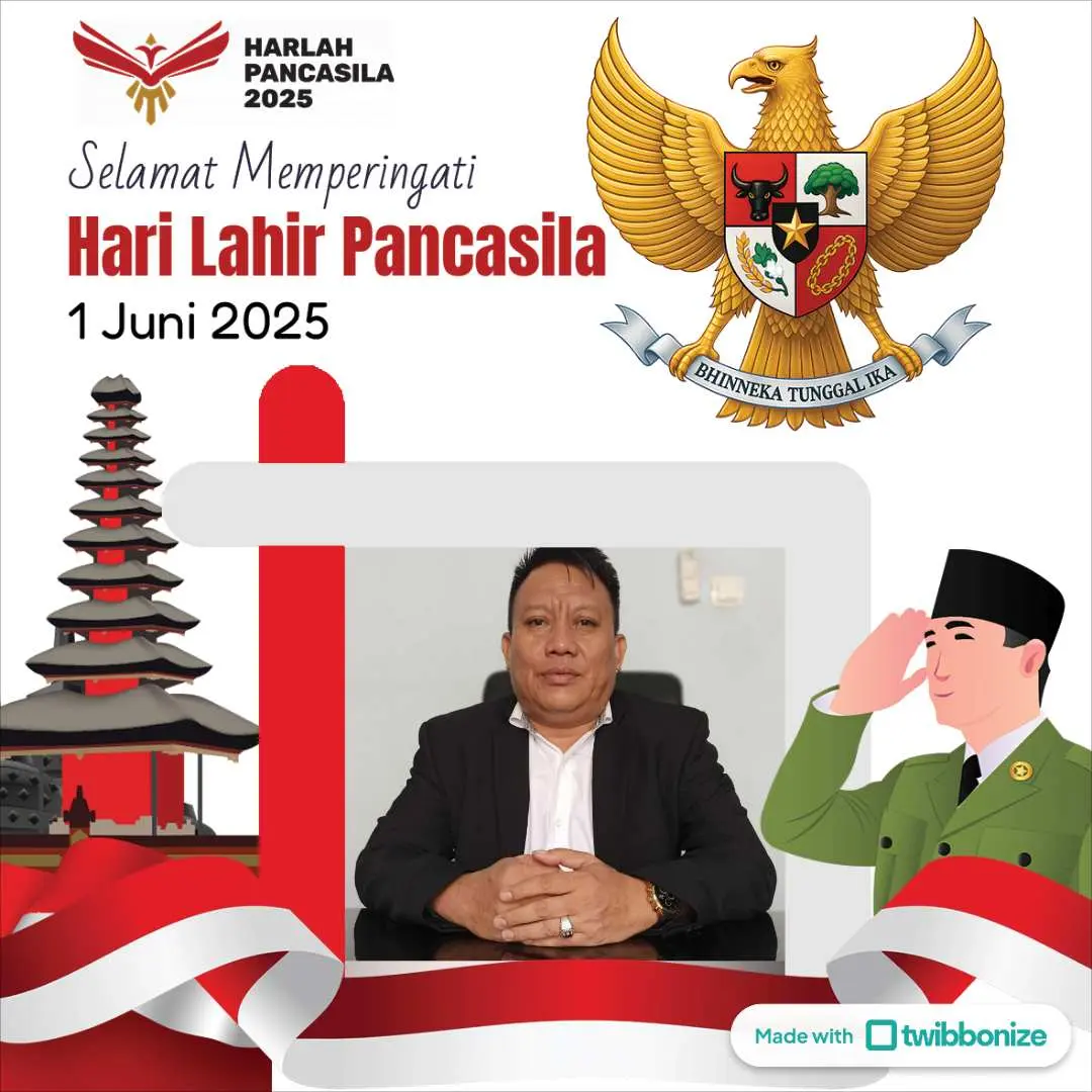 Hari Lahir Pancasila, Ketua PWI Kabupaten Bogor Dedy Firdaus: Pancasila Sumber Segala Hukum