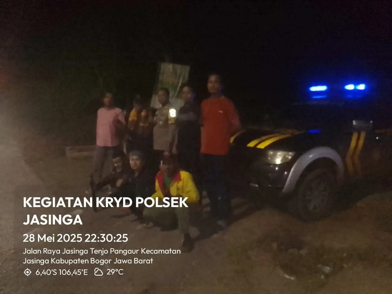Polsek Jasinga Gencar Lakukan Patroli Cegah Kejahatan C3