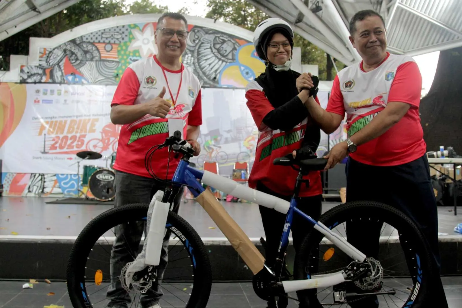 Ancol dan Para Pendukung Apresiasi Suksesnya Fun Bike Siwo PWI Jaya 2025