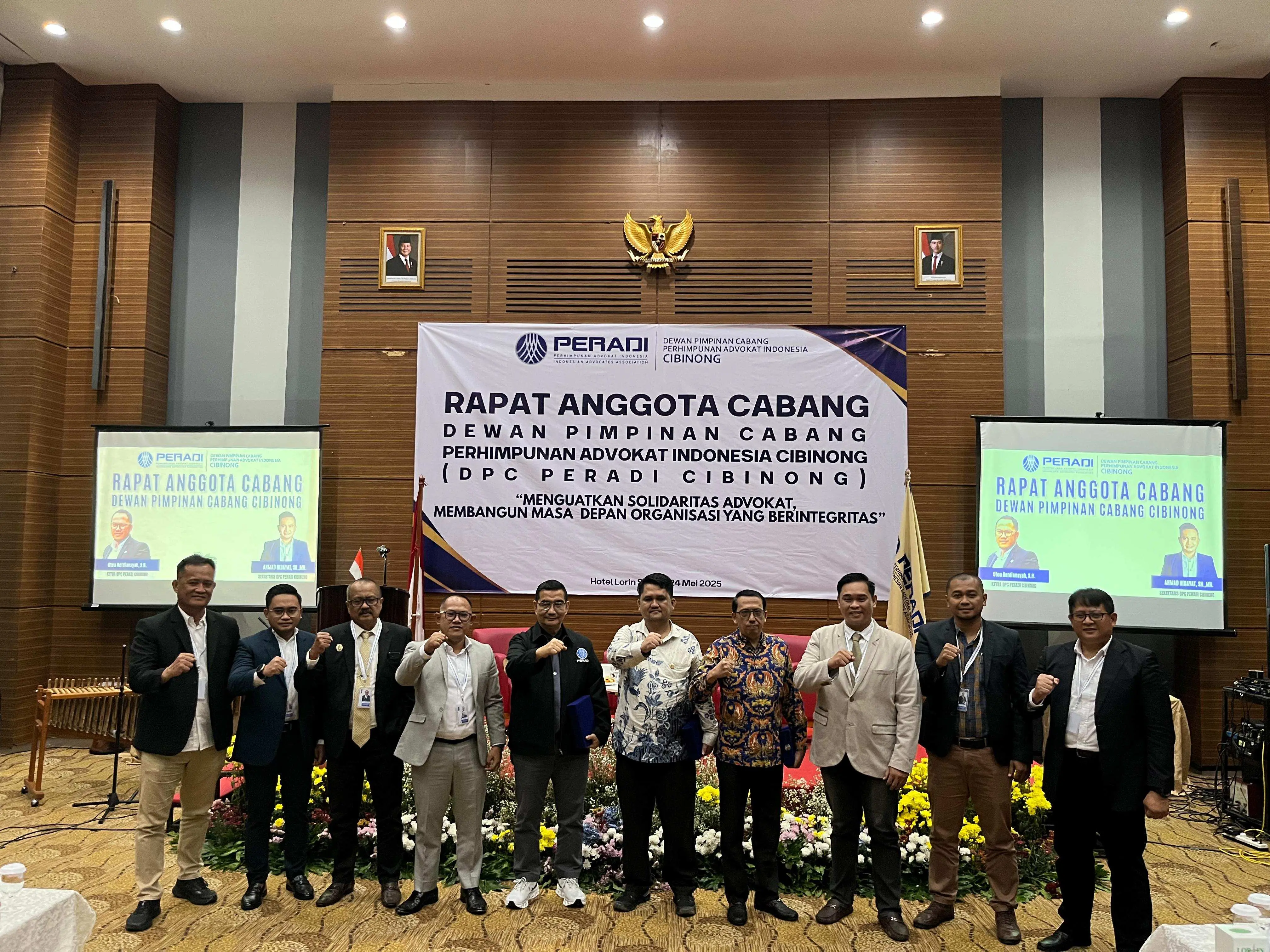 DPC Peradi Cibinong Gelar Rapat Anggota Bertajuk 