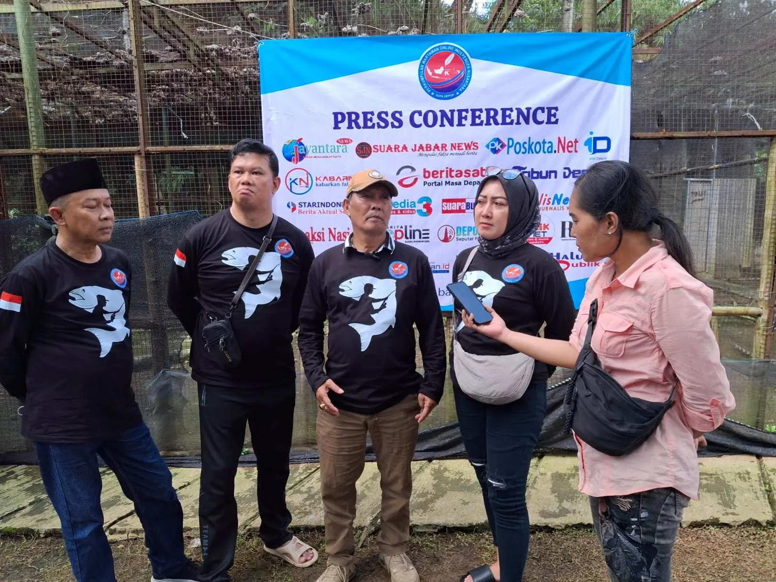 Sambut HUT Kota Depok Rekan Jurnalis Gelar Mancing Bersama