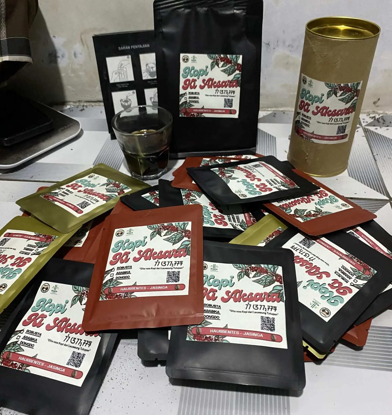 Wisata Edukasi Haur Kahuripan Kembangkan Produk Kopi Ki Aksara 100 Persen Robusta Alami