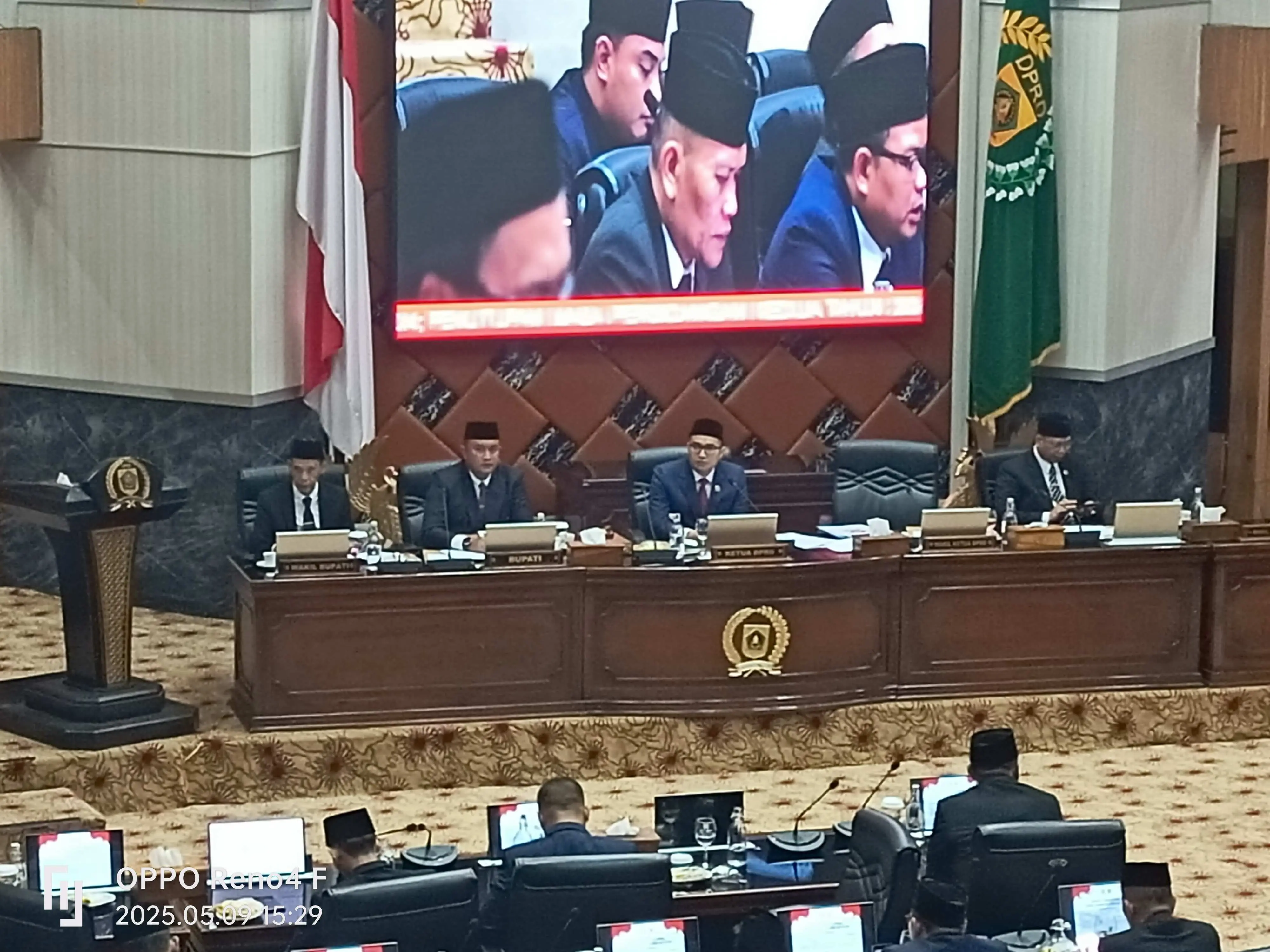 DPRD Kabupaten Bogor Gelar Rapat Paripurna Bersama Pemkab Bogor, Ini Agenda Penting Yang Dibahas