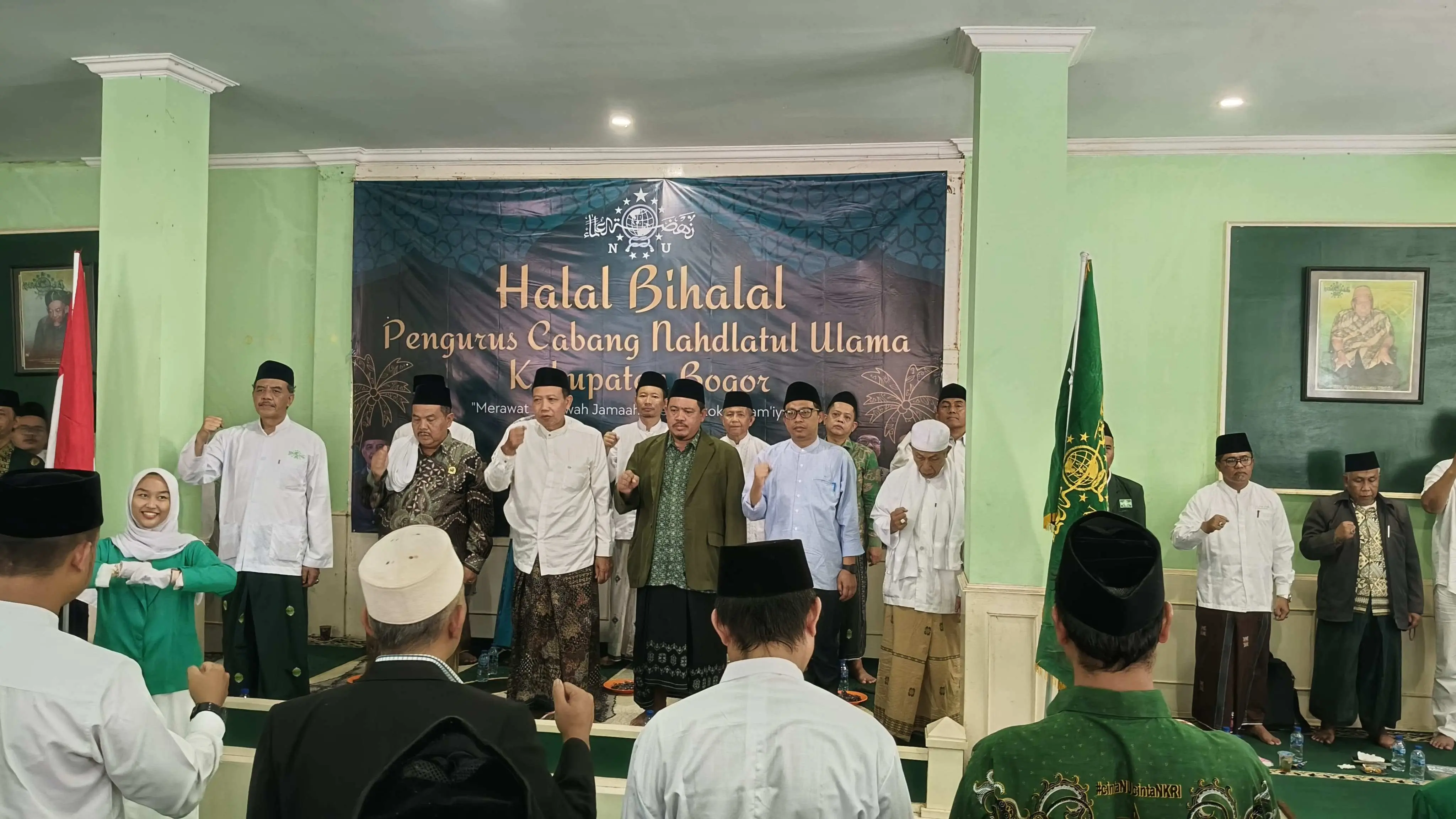 PCNU Kabupaten Bogor Gelar Halal Bihalal  Sambut Konfercab Dengan Semangat Baru