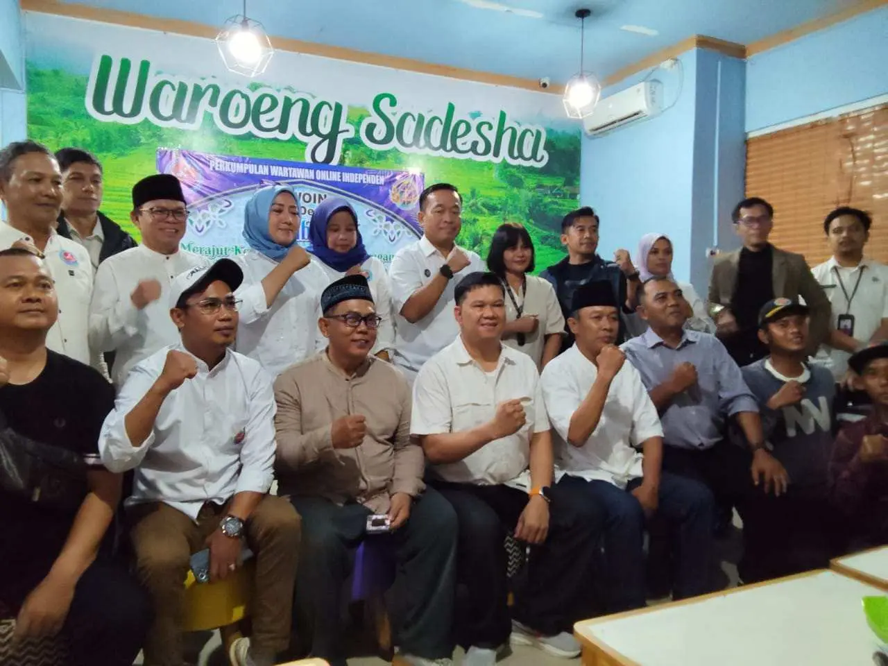 PWOIN Kota Depok Gelar Halal Bilhalal Dengan BPN dan Humas DPRD kota Depok