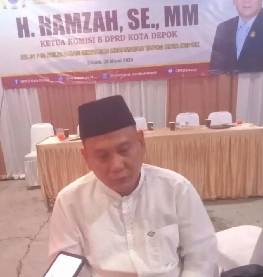 Ketua Komisi B DPRD Kota Depok Hamzah Pastikan Stock Bahan Makanan Aman Menjelang Idul Fitri 