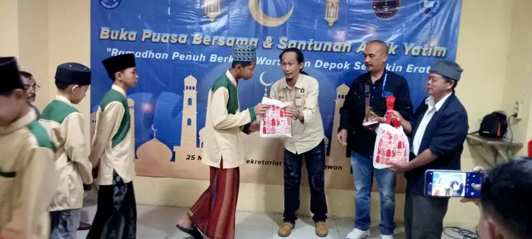 IPJI Kota Depok Gelar Santunan Anak YAtim