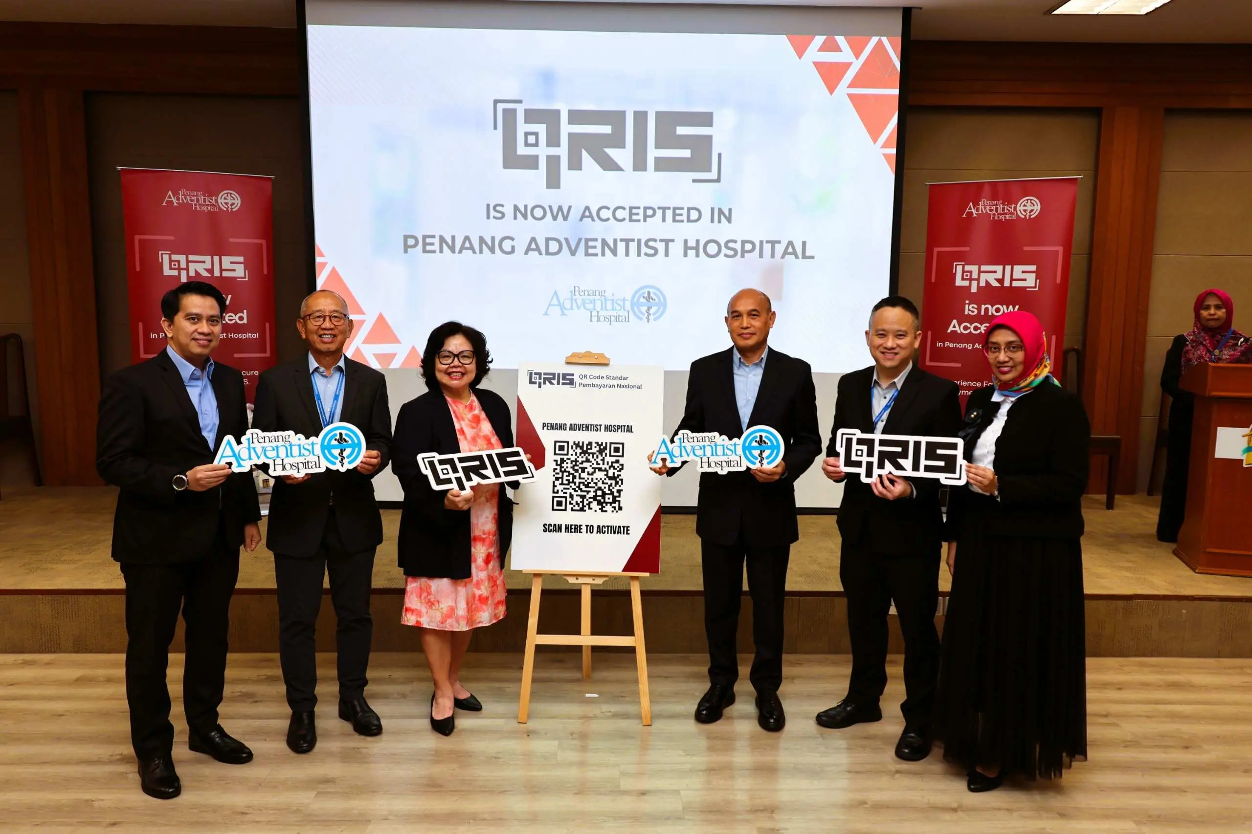 Rumah Sakit Adventist Penang Terapkan QRIS Sebagai Metode Pembayaran 