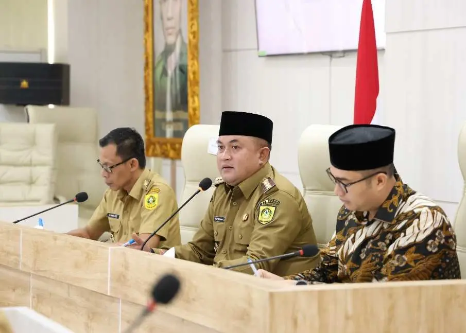Optimalkan Penanganan Bencana Bupati Bogor Rudy Susmanto Instruksikan Pendirian Posko Penanganan Bencana di Empat Wilayah