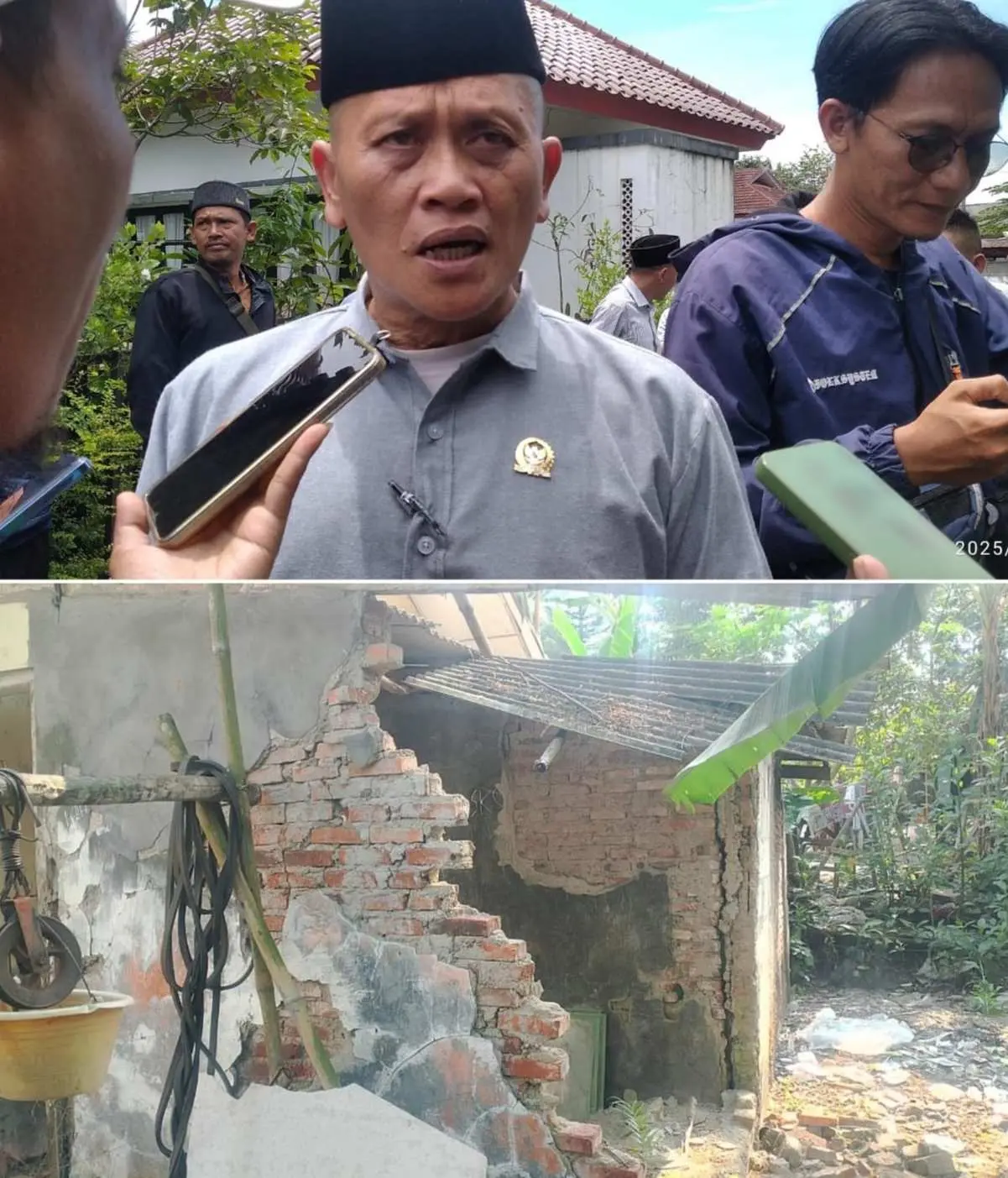 Anggota Komisi IV DPRD Kabupaten Bogor, Usep Nukliri Dorong Dinas Pendidikan Catat sarana Prasarana Sekolah Yang Rusak Berat