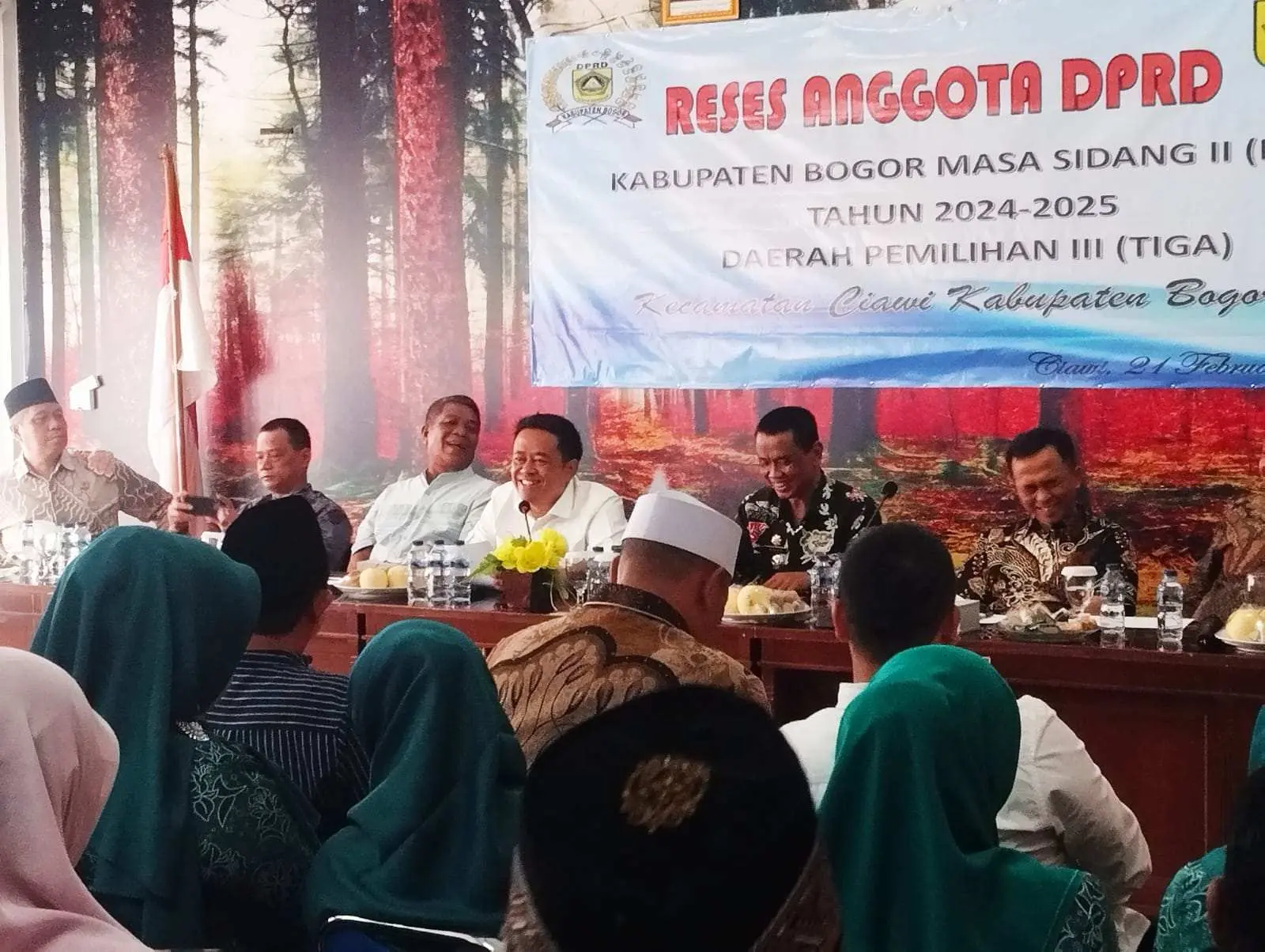 Reses Anggota DPRD Kabupaten Bogor Dapil 3, Wanhay Beberkan Soal Pemekaran DOB Bogor Selatan