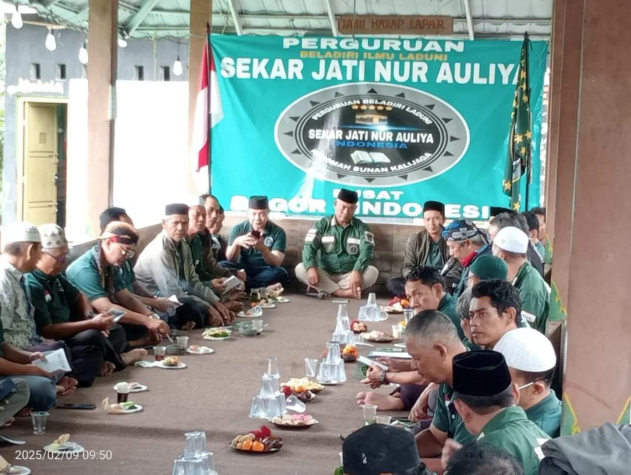 Perguruan Laduni Sekar Jati Nur Aulia Gelar Pengajian Rutin