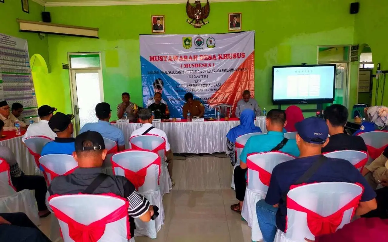 Musdesus Desa Kalong Liud Hasilkan Dua Kesepakatan Kruisial Ini