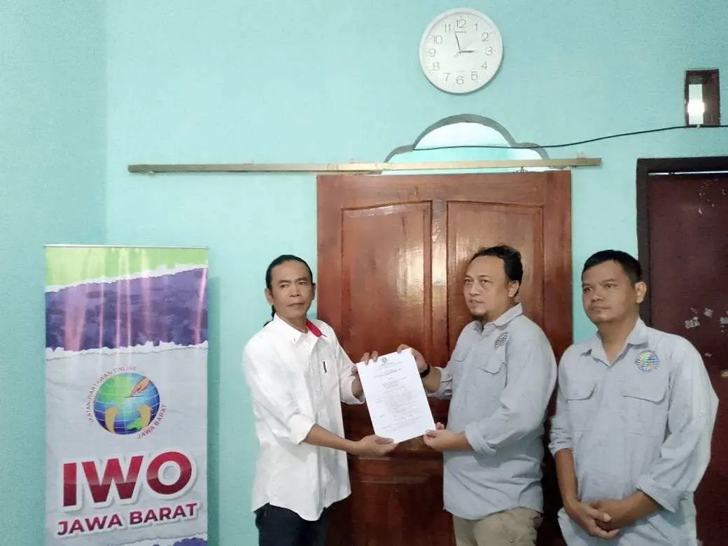 Sah Jadi Ketua IWO Bogor, Lekat Azadi Ingin Jadikan IWO Rumah Terbaik Bagi Pewarta Online
