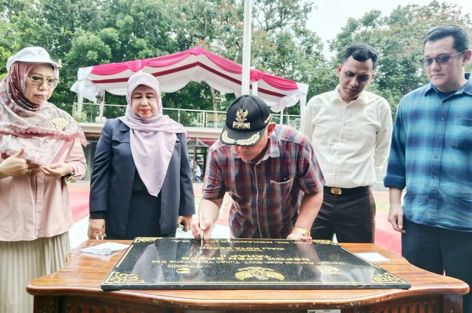 Ruang Terbuka Untuk Publik Bertambah Satu Lagi, ini Harapan  Walikota Depok