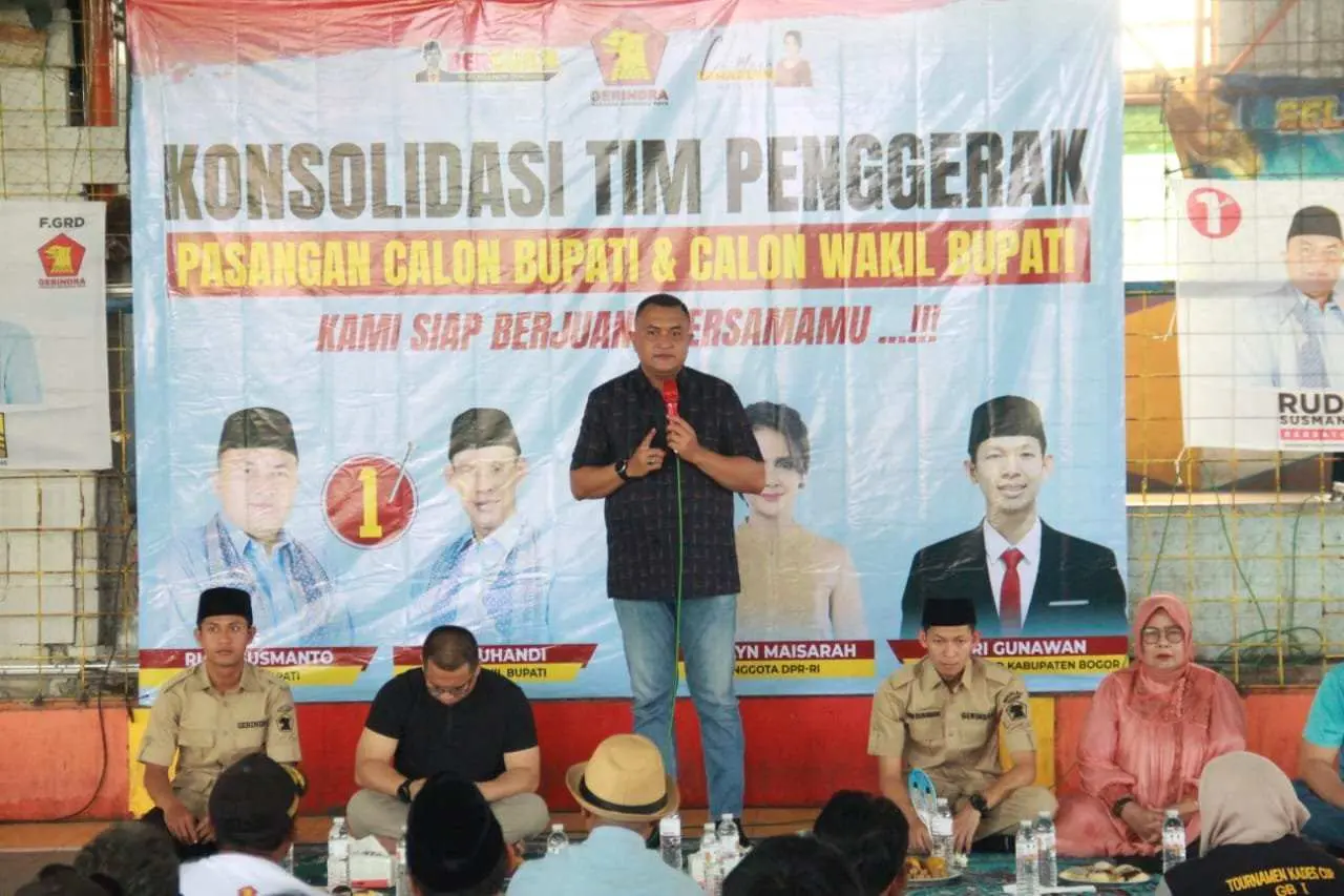 Hadiri Konsolidasi Relawan, Rudy Susmanto Ingatkan Hal Penting Ini