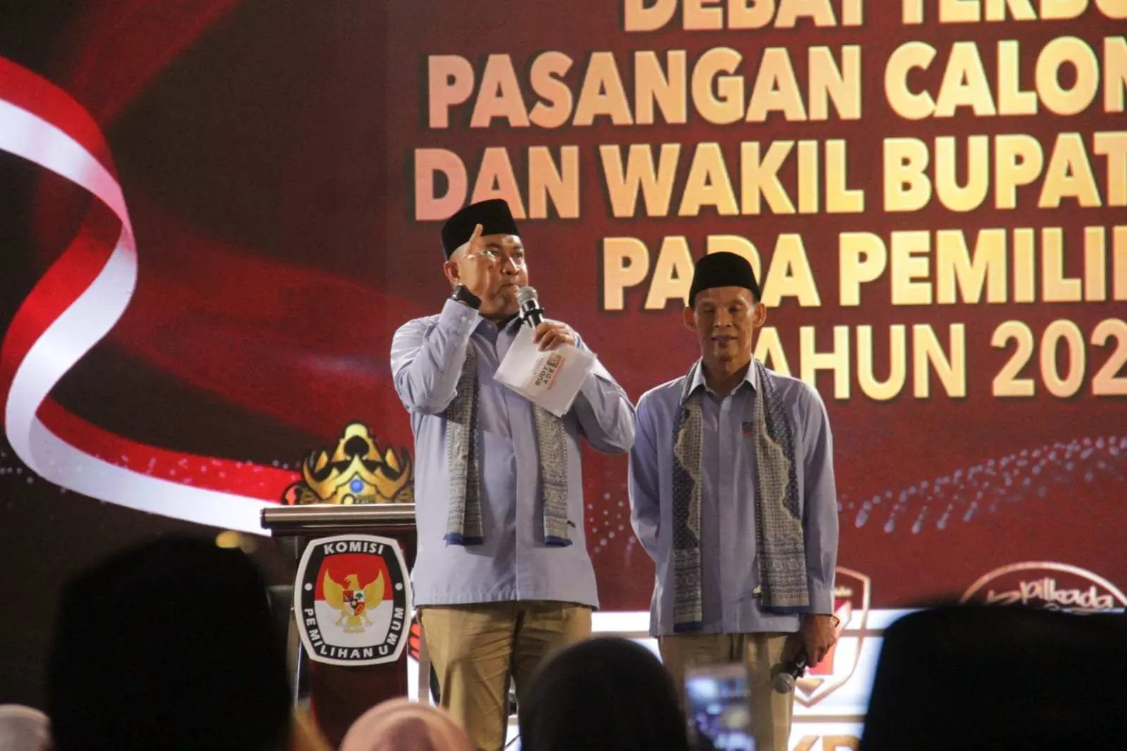 Debat Perdana, Paslon Rudy-Jaro Jelaskan Visi Misi Digitalisasi Desa Untuk Membangun Kabupaten Bogor 