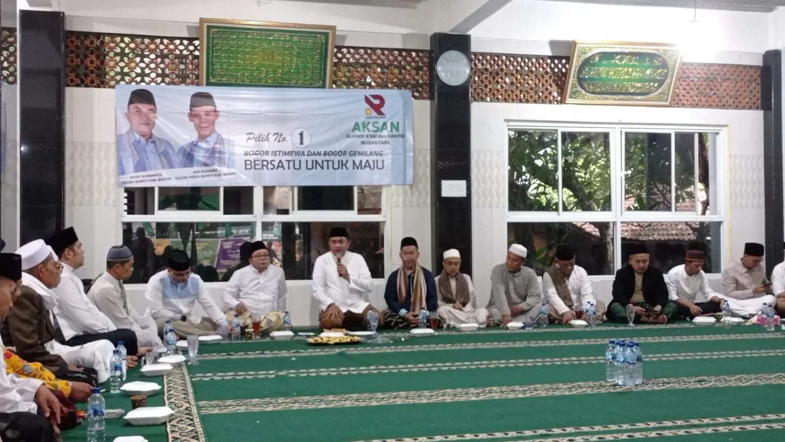 Rudy Susmanto Kenalkan Program SAJADAH ke Warga dan Alim Ulama Citeureup