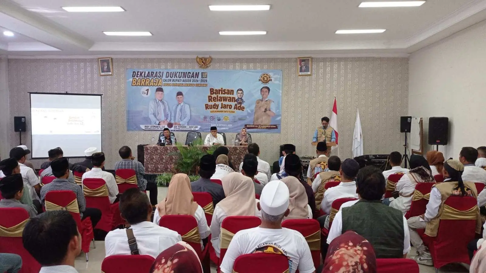 Didukung Relawan BARRAJA, Rudy Susmanto Sampaikan Hal Ini