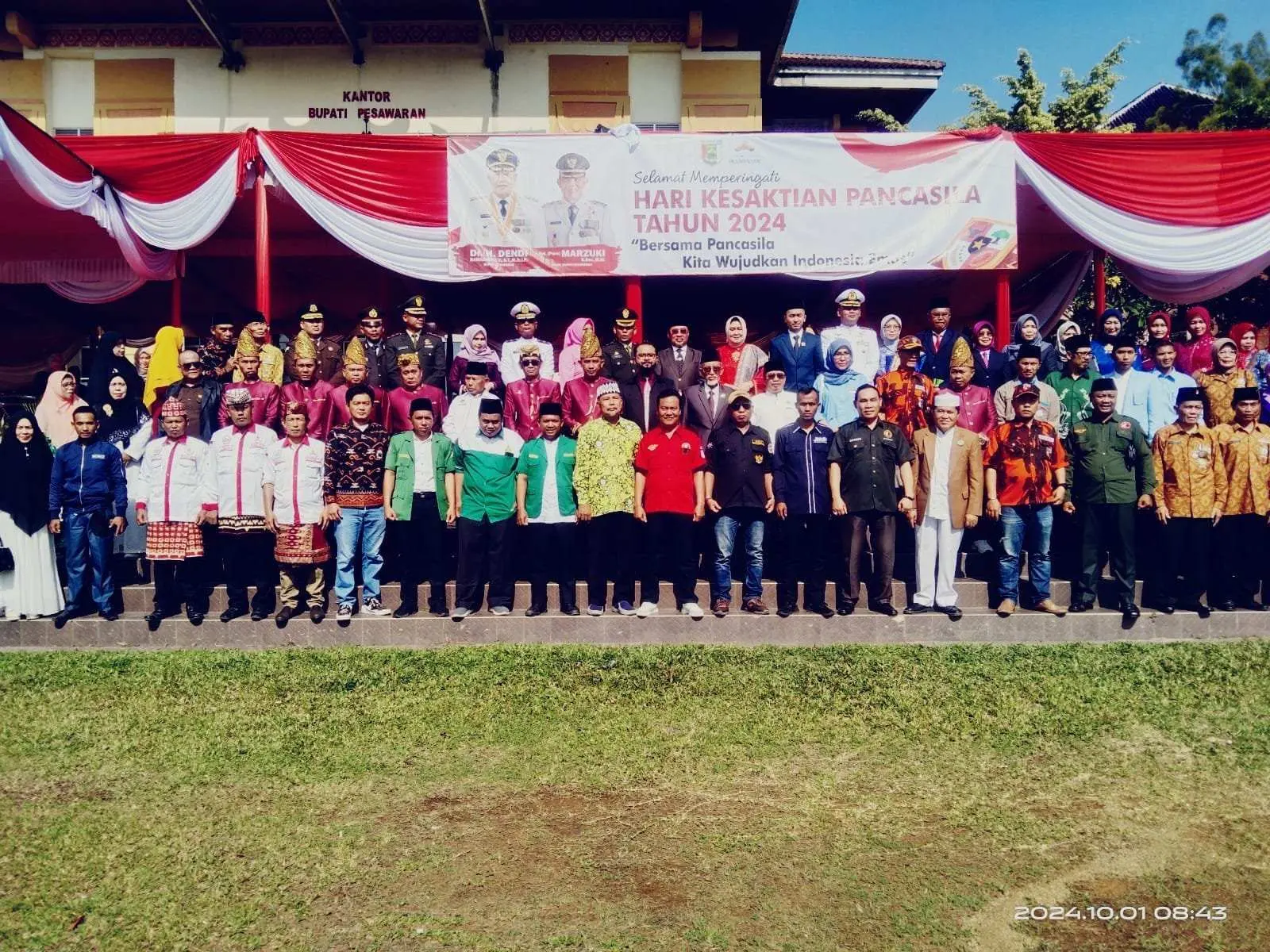 Pemkab Pesawaran Gelar Upacara Peringatan Hari Kesaktian Pancasila 