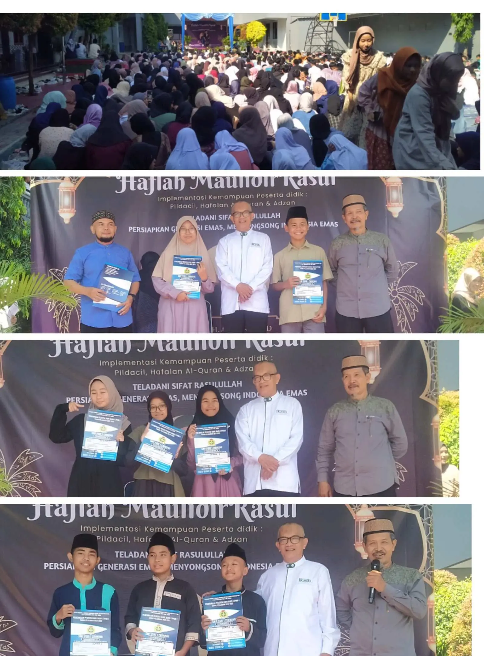 Peringatan Maulid Nabi Muhammad SAW, SMP PGRI Cibinong Gelar Lomba Antar Siswa