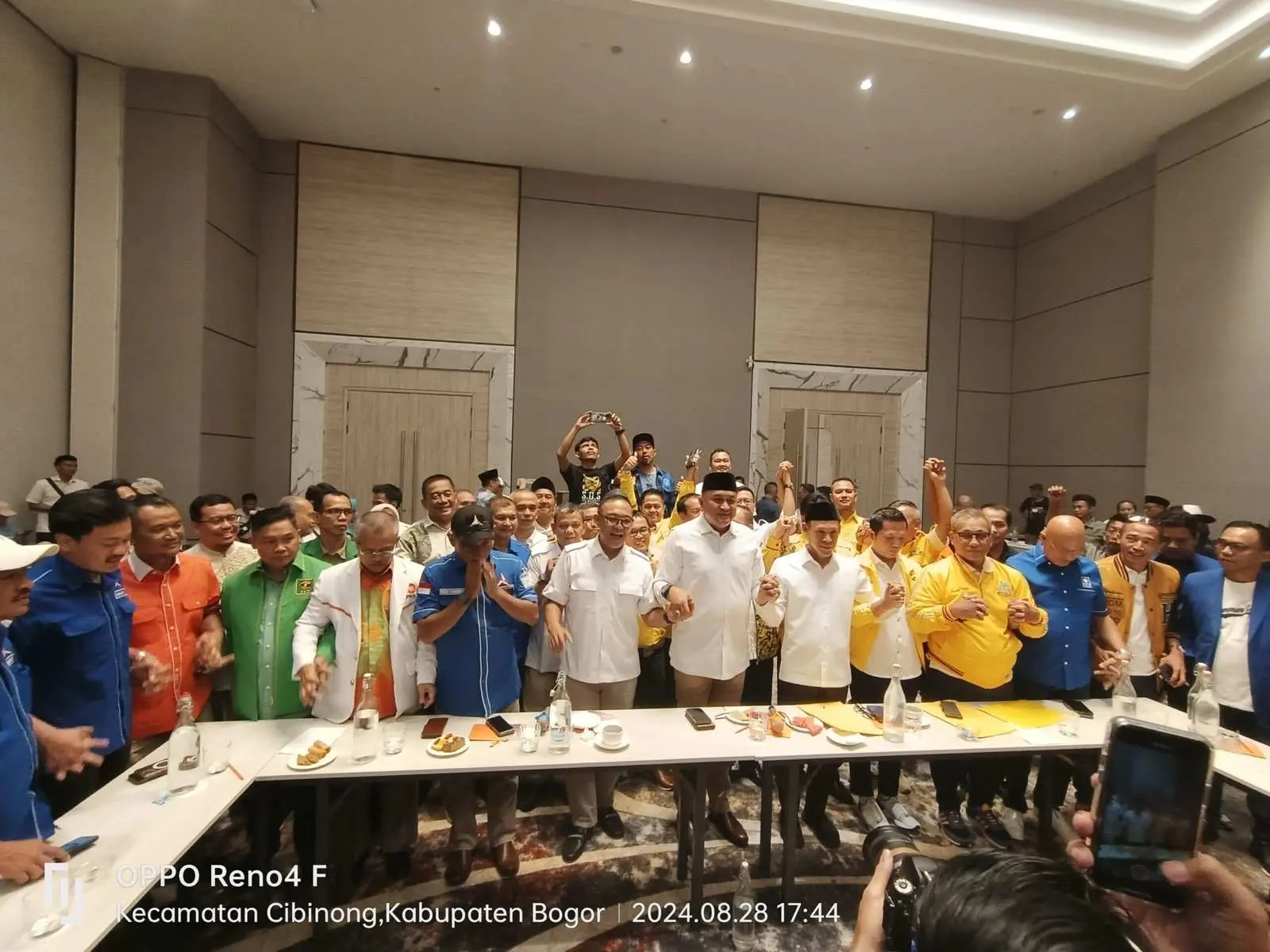 Koalisi 8 Partai Politik Resmi Usung Rudy Susmanto dan Jaro Ade Sebagai Cabup dan Wabup di Pilkada Kabupaten Bogor