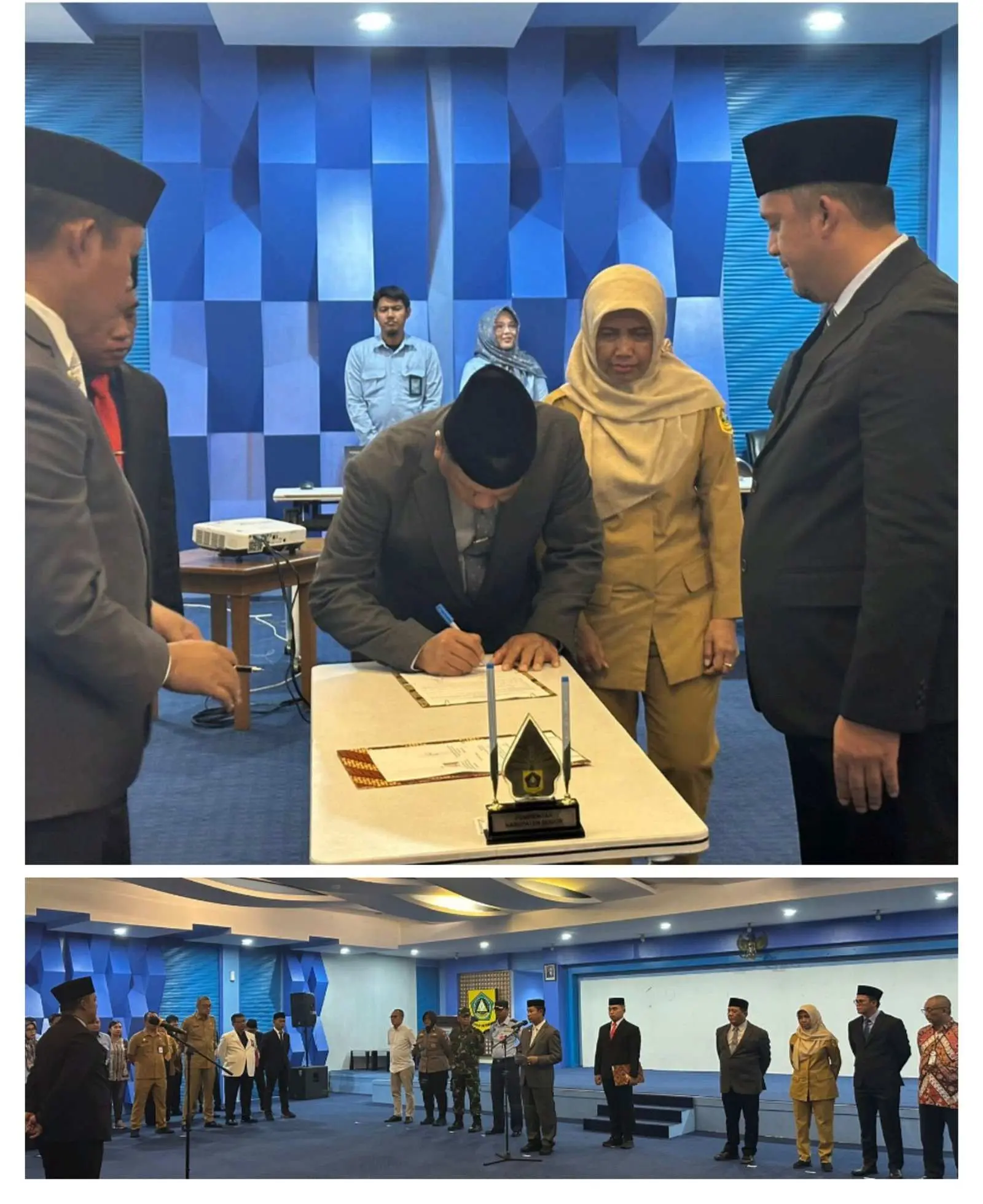 Asmawa Tosepu Lantik Direktur Operasional Perumda Air Minum Tirta Kahuripan