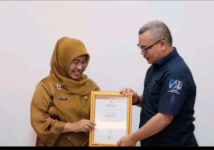 Apresiasi Penghargaan Tirta Asasta Atas Komitmen Bersama Pemkot  Dan PMI Kota Depok 